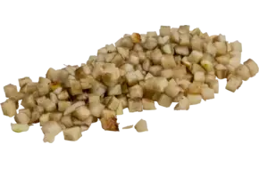 Witte bieten rauw brunoise 5mm bak 1kg